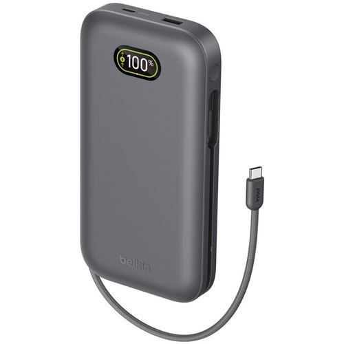 BELKIN BOOSTCHARGE LAPTOP POWERBANK 27 IT DISPLAY INKL. USB-C-KABEL 240