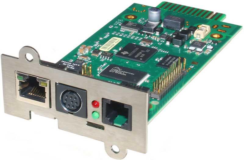 Online USV Systeme Online USV - Netzwerkmanagementkarte - SNMP Adapter prof. Slot DW5SNMP30