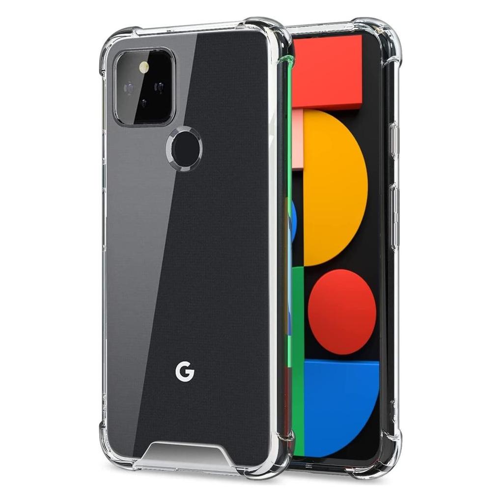 Screenguard Google Pixel 5 Hülle Crystal Soft Airbag Bumper (Google Pixel 5) (00031153)