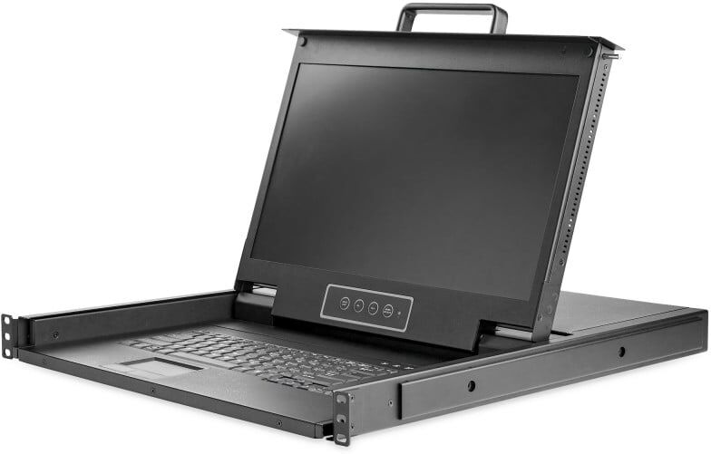 StarTech.com Console KVM per Server Rack con porta VGA - 17,3" / 1080p HD - 1U (RKCONS17HD)