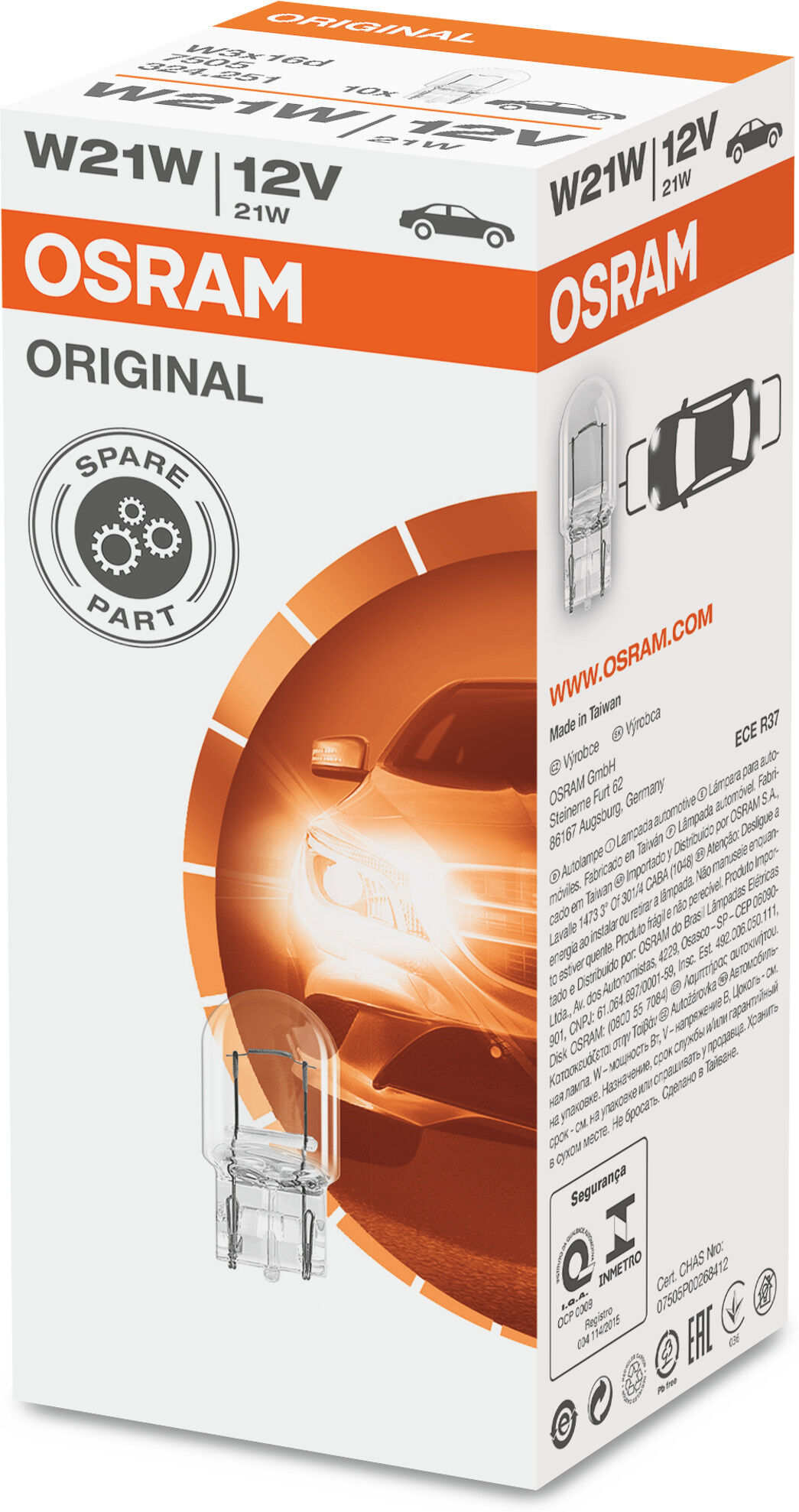 Osram Glühlampe, Zusatzbremsleuchte Blinkleuchte 7505