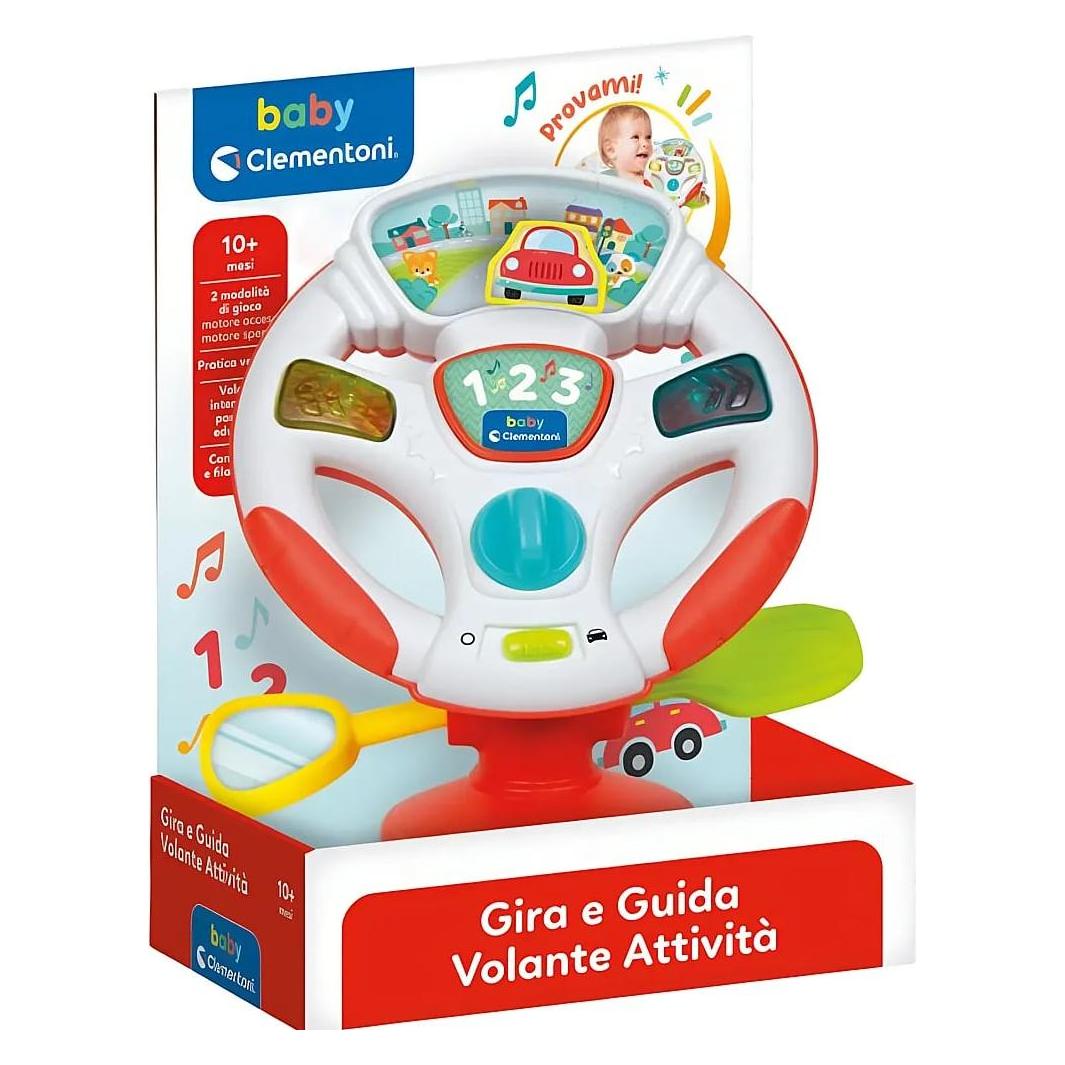 Clementoni Gira e Guida Volante Attività IT (Italienisch, 0.60 - 3 Jahre) (320.17933)