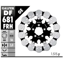 Galfer Bike, Bremsscheibe, (292 mm)