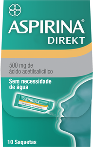 Aspirina 500 mg Granulado 10 saquetas