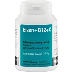 Eisen + B12 + C Kapseln 100 ST