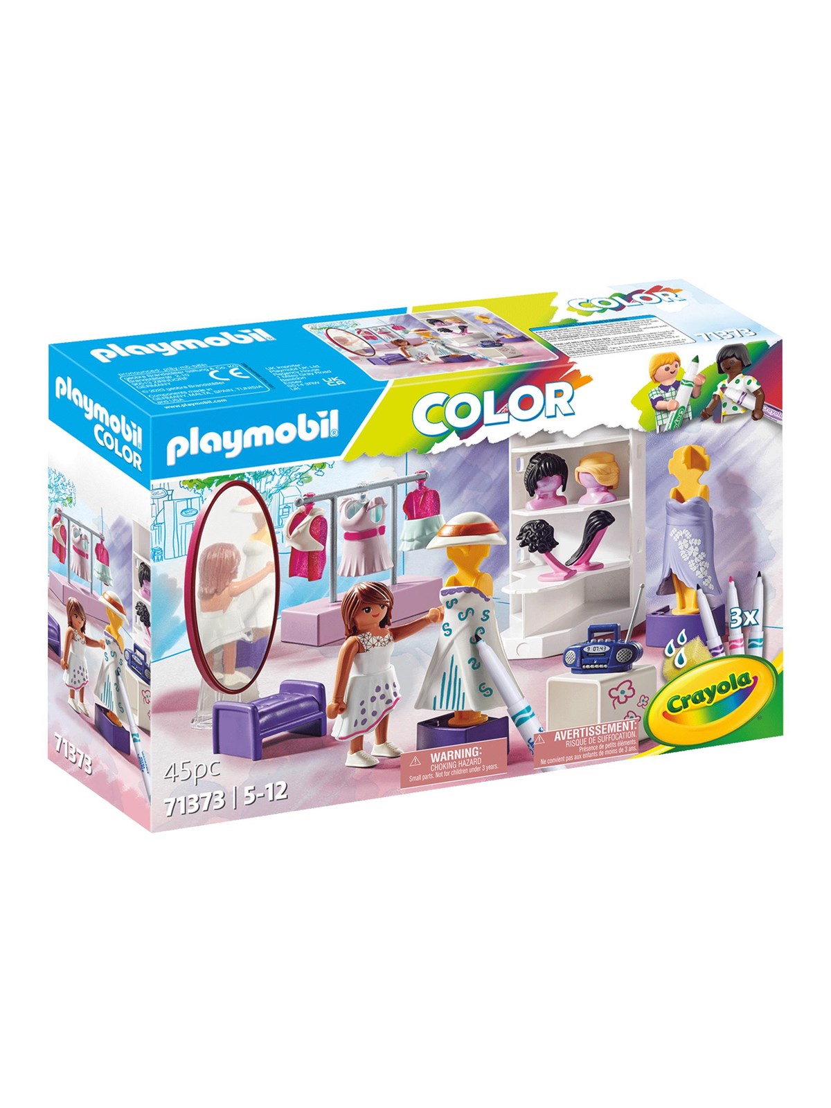 Playmobil Fashion - PLAYMOBIL Color: Fashion Design Set
