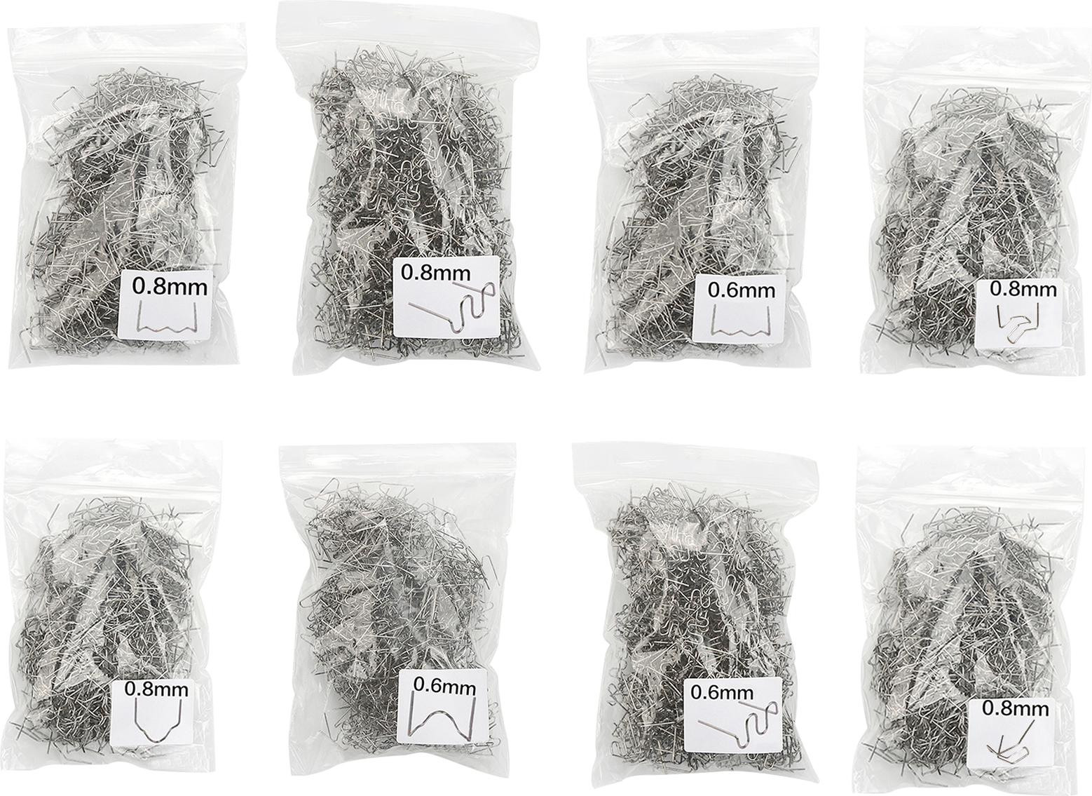 Cocosity Set voor het repareren van plastic auto-onderdelen met lasapparaat en warmtezetapparaat, 800 stuks