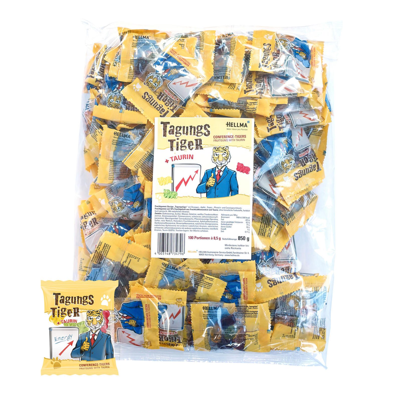 HELLMA Tagungstiger Fruchtgummi 70103485