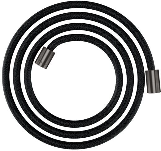Hansgrohe Textilbrauseschlauch 28291340 2000 mm, Mutter beidseitig zylindrisch, brushed black chrome