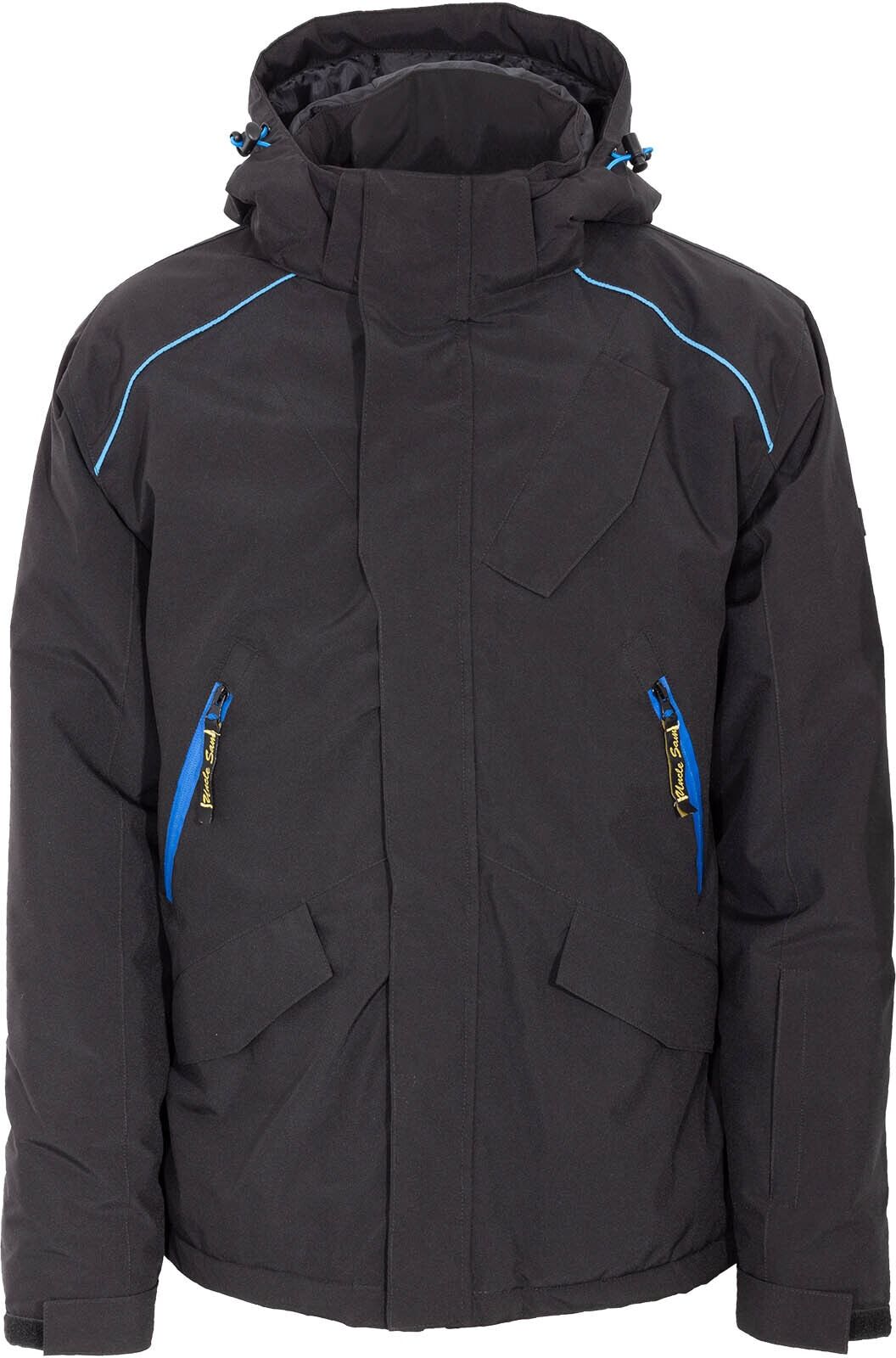 Funktions-Kapuzensweatjacke UNCLE SAM "Sam Softs", Damen, Gr. S, schwarz, Sweatjacken Funktions-Kapuzensweatjacke