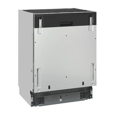 Exquisit Einbau-Geschirrspüler EGSP9616-E-450B schwarz | 16 Maßgedecke | Energieklasse B | 42 dB | 8 Programme | Besteckschublade | Halbe Beladung