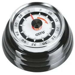 GEFU Timer Retro Metall Schwarz