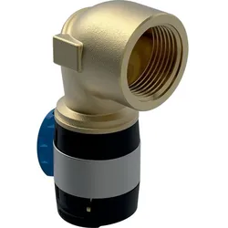Geberit FlowFit Übergangsbogen 90 Grad mit bleifreier Rotguss 90 Grad 25mm-3/4"