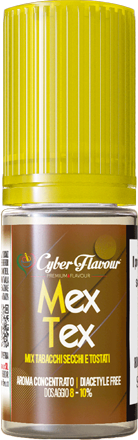 Cyber Flavour Mextex Aroma Concentrato 10ml Tabacco Americano