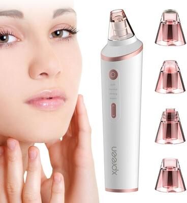 Inspired Deals Blackhead Remover Pore Vacuum With LED Light & Wireless Charging XPRE037