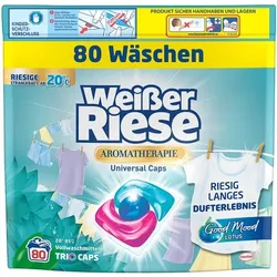 Weißer Riese Waschmittel-Pods »AROMATHERAPIE LOTUS« 80 WL grün