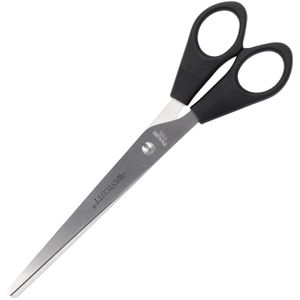 Westcott Büroschere BUERO, E-31172, 17 cm, Linkshänder, Universalschere, Edelstahl, schwarz