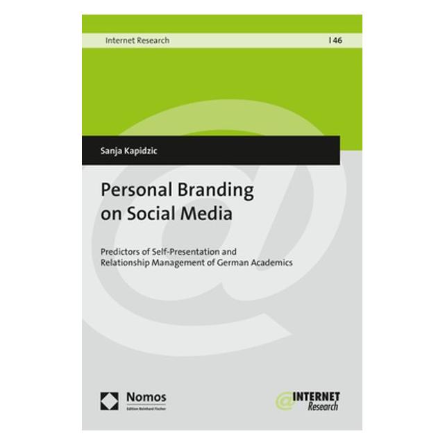 Nomos Personal Branding on Social Media (Englisch, Softcover, Sanja Kapidzic) (55969596)