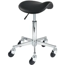 Efalock Rollhocker Clic Tec Saddle Comfy Alu M