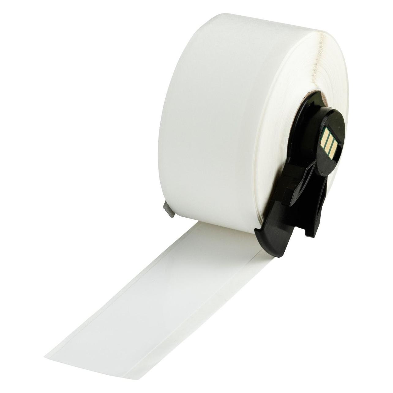 Brady M6C-1000-422, Polyester, Weiss, glänzend, 25.40 mm x 15.24 m, permanent, Endlos (31.75 mm) (M6C-1000-422)