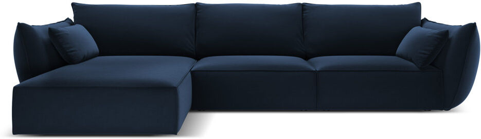 Brayden Studio Adriona 4 Seater Corner Sofa Blue 85cm H X 308cm W X 171cm D