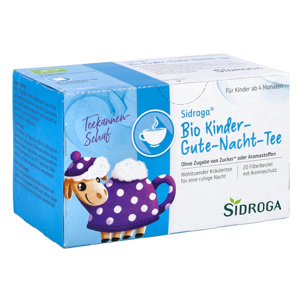 Uriach Germany GmbH Sidroga Bio Kinder-Gute-Nacht-Tee Filterbeutel 00953958