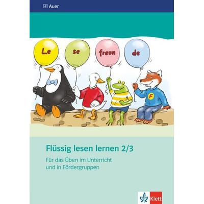 Flüssig lesen lernen 2/3. Für das Üben im Unterricht und in Fördergruppen, Geheftet von Gero Tacke, Klett Schulbuchverlag, 978-3-12-006642-2