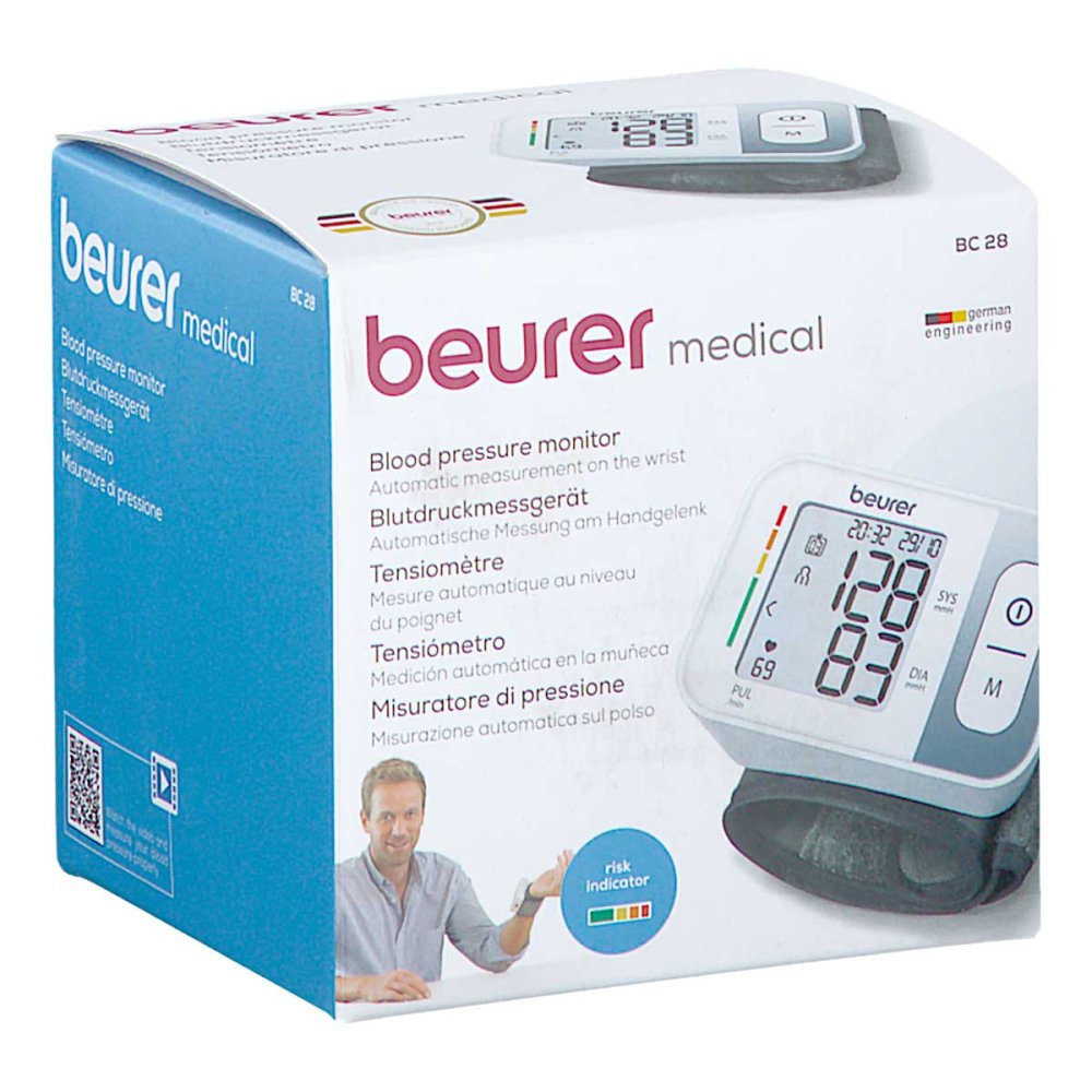 BEURER GmbH Beurer Bc28 Blutdruckmessgerät vollautom.Handgel. 12564245