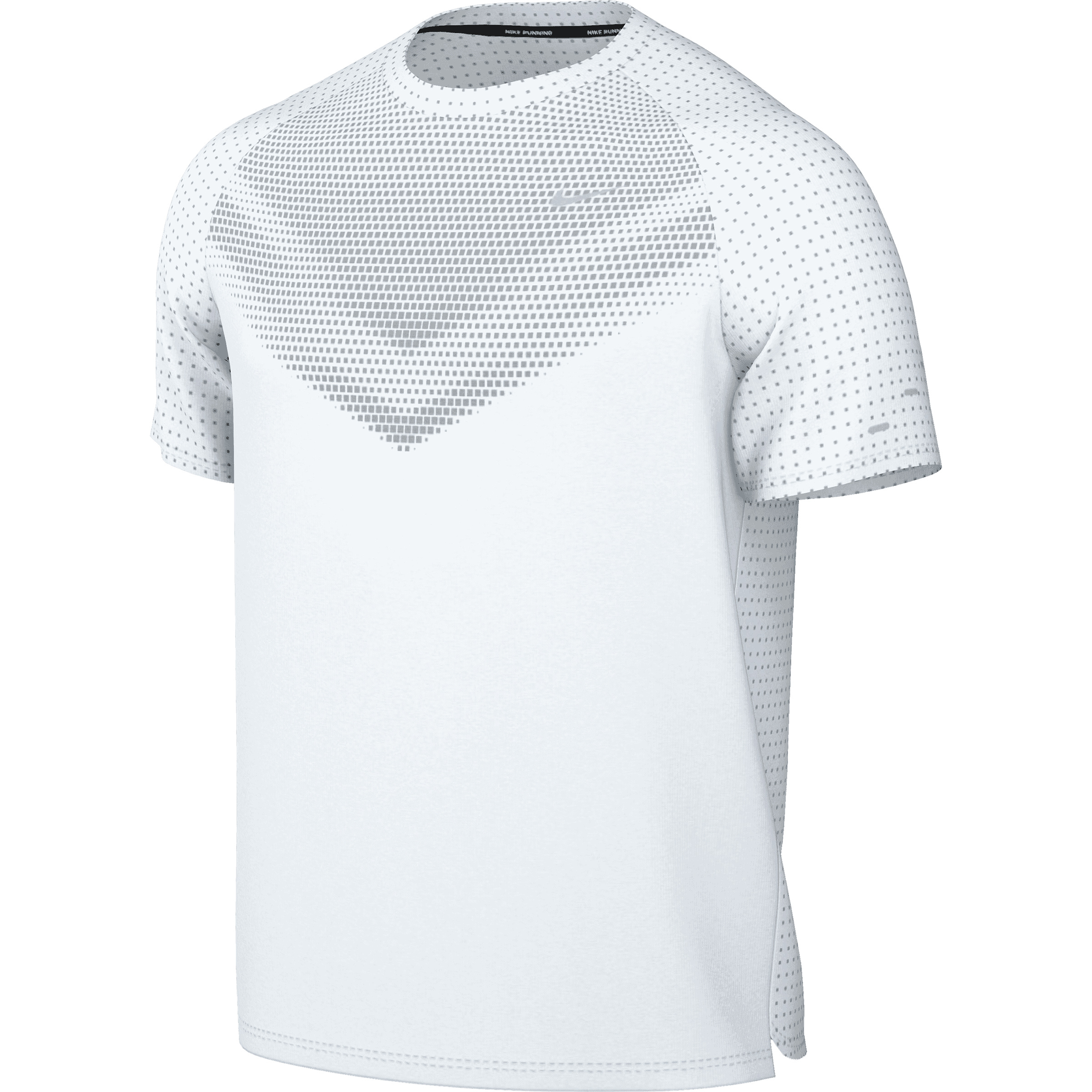 Nike Stride Herren Laufshirts weiss Größe M Trailrunning | Laufen Elastisch
