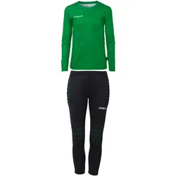 uhlsport Prediction Torwart-Set Kinder grün 140