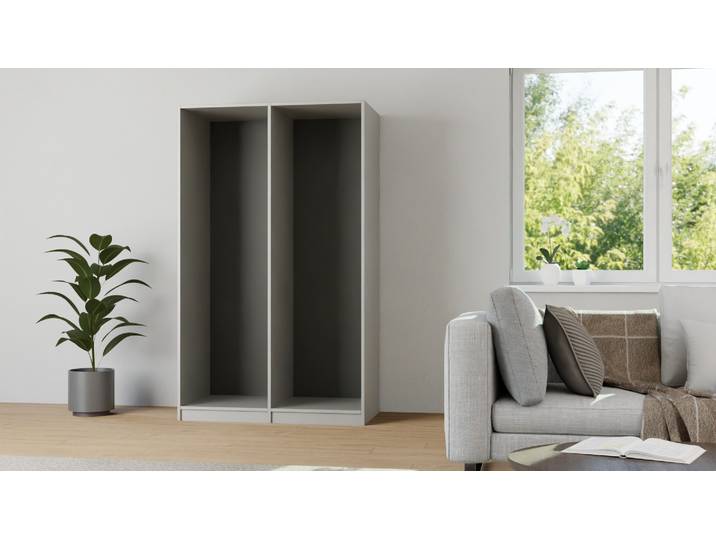 Kleiderschrankkorpus Premium Dekore Grau