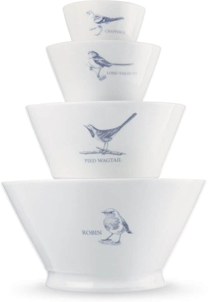 Mary Berry English Garden Large Serving Bowl - Robin