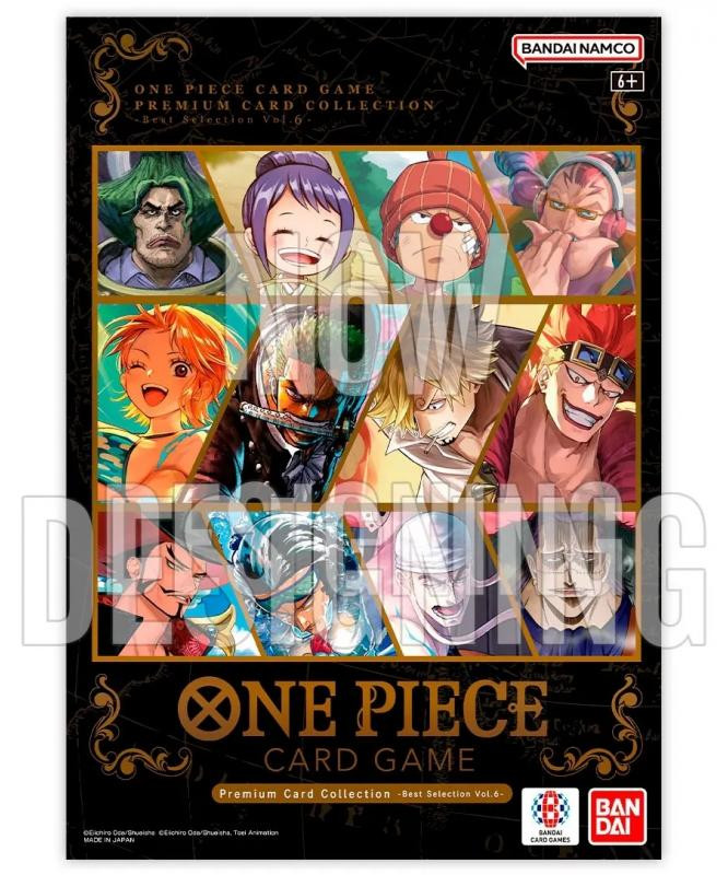 Bandai One Piece Card Game Premium Kaartencollectie Best Selection Vol. 6