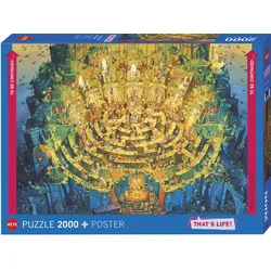 Heye Deep Down That's Life! 2000 Teile Puzzle