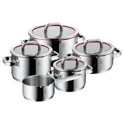 WMF Topfset Function 4 5tlg. Edelstahl Silber