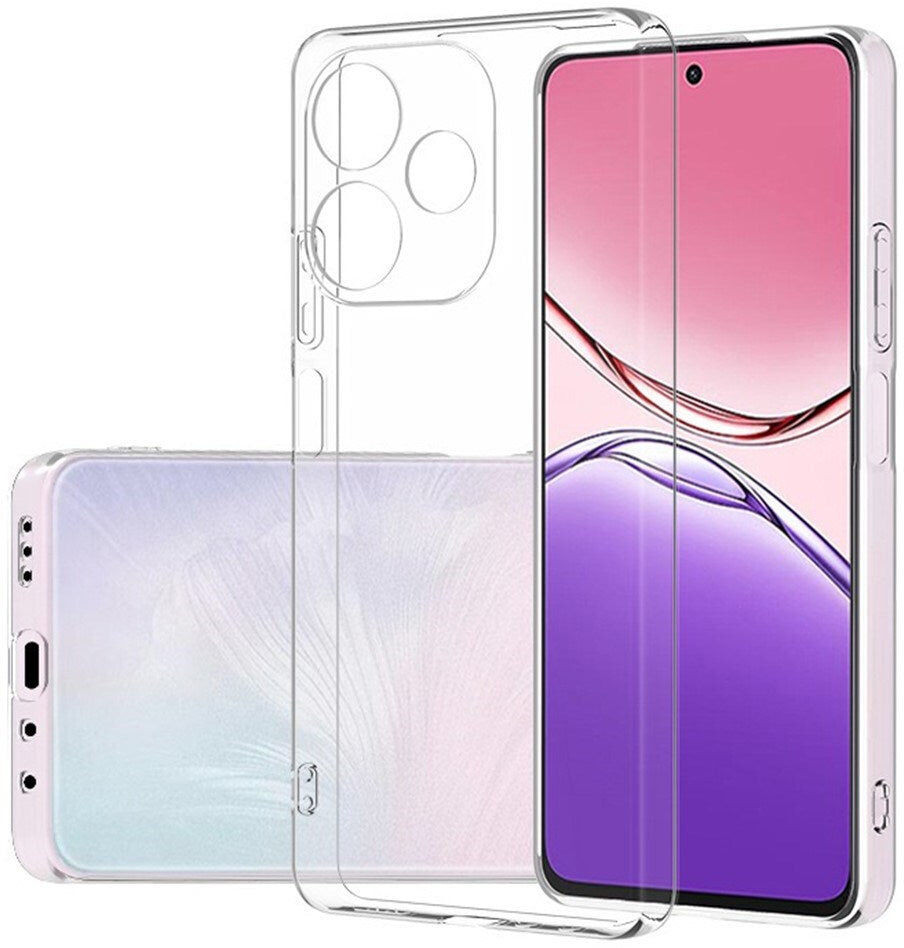EIDERWOOD OPPO A5 Pro (5G) Slankt Plastik Mobilcover - Gennemsigtig