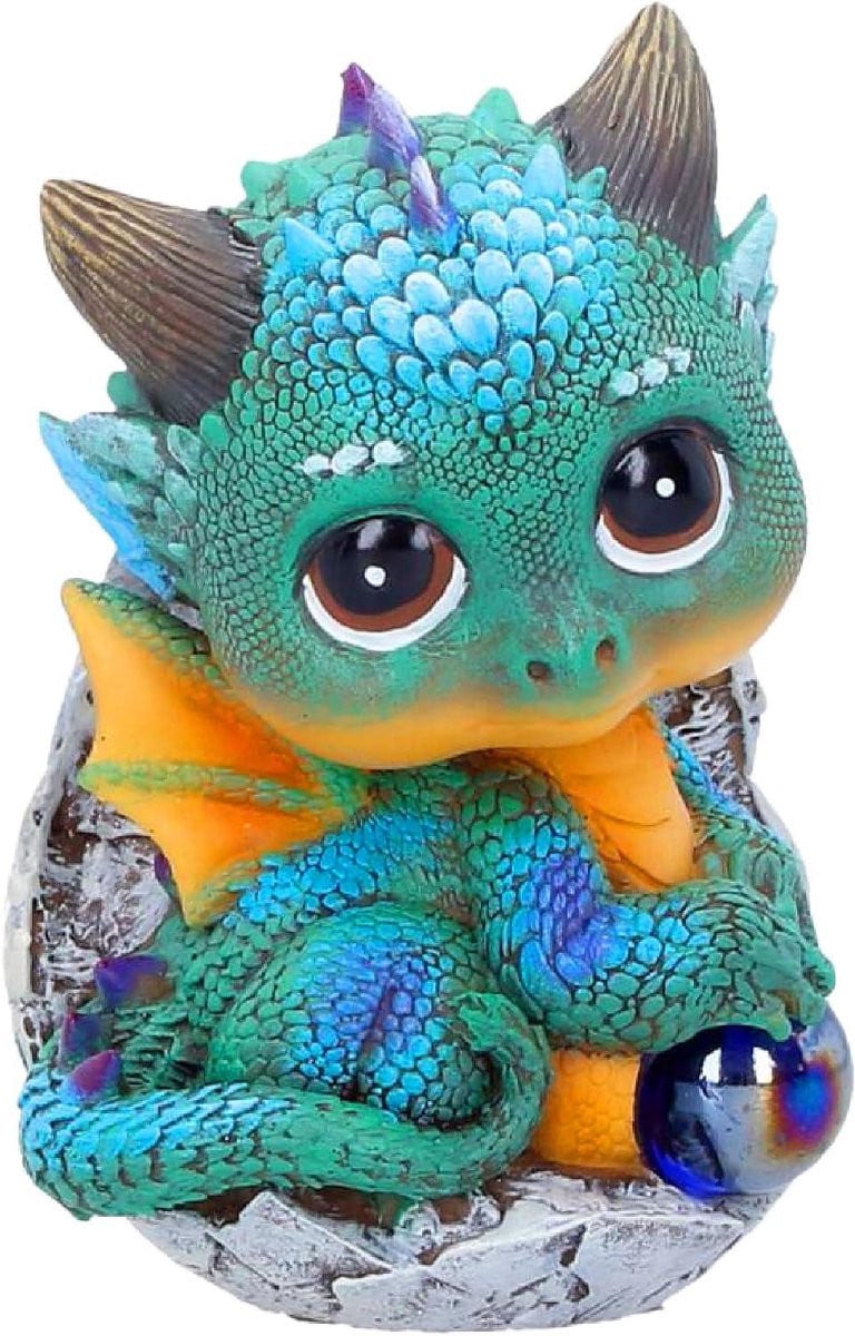 Handgeschilderd Zingend Figuur Decoratie - Multicolor - 1 Stuk