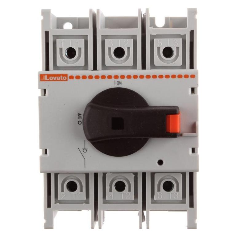 Lovato Elektrischer Trennschalter 3P 125A (GA125A) (8013975177648)
