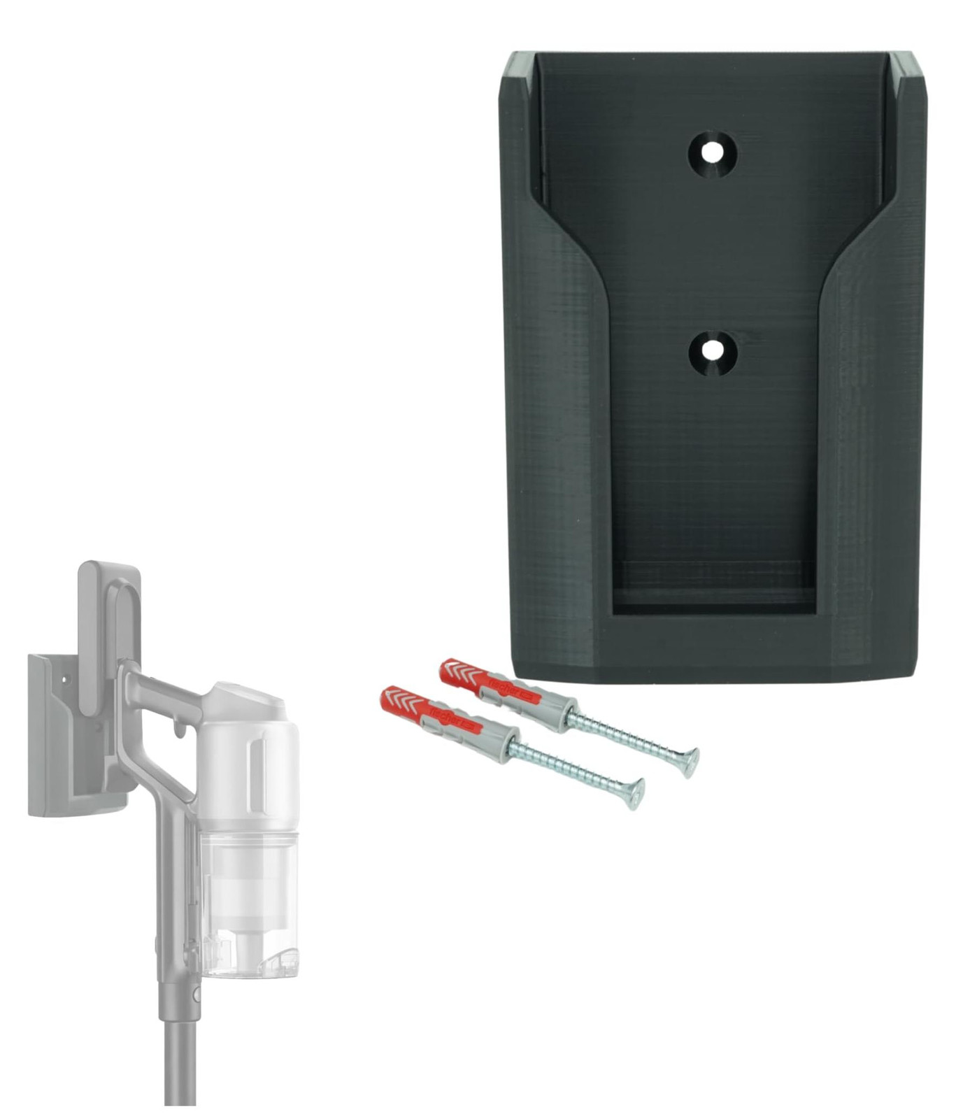 Dripio Wandhouder voor de Dreame Z30 stofzuiger, zwart, inclusief accessoires