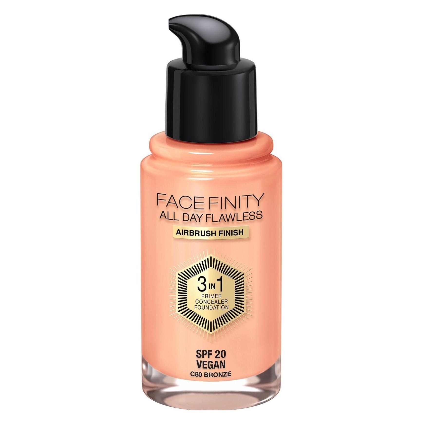 Max Factor Facefin All Day Flaw Make Up No 80 (C80 Bronze) (3616303999490)