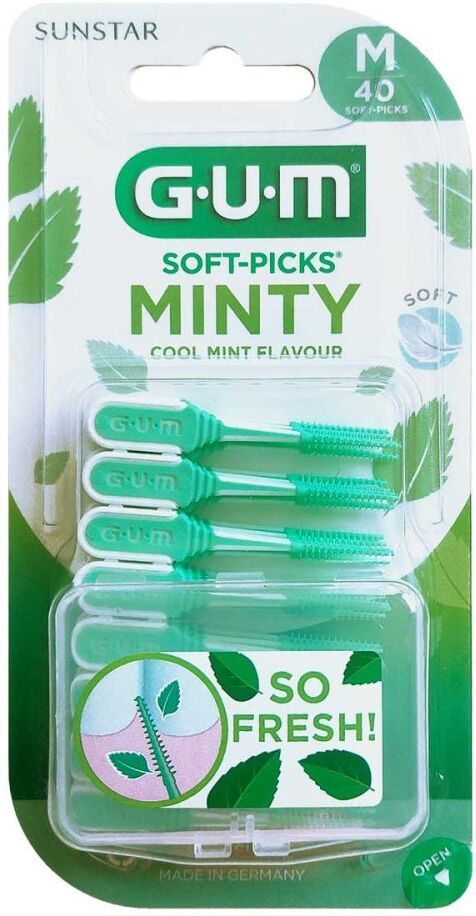 GUM SOFT-PICKS® MINTY Interdentalsticks Medium 40stk