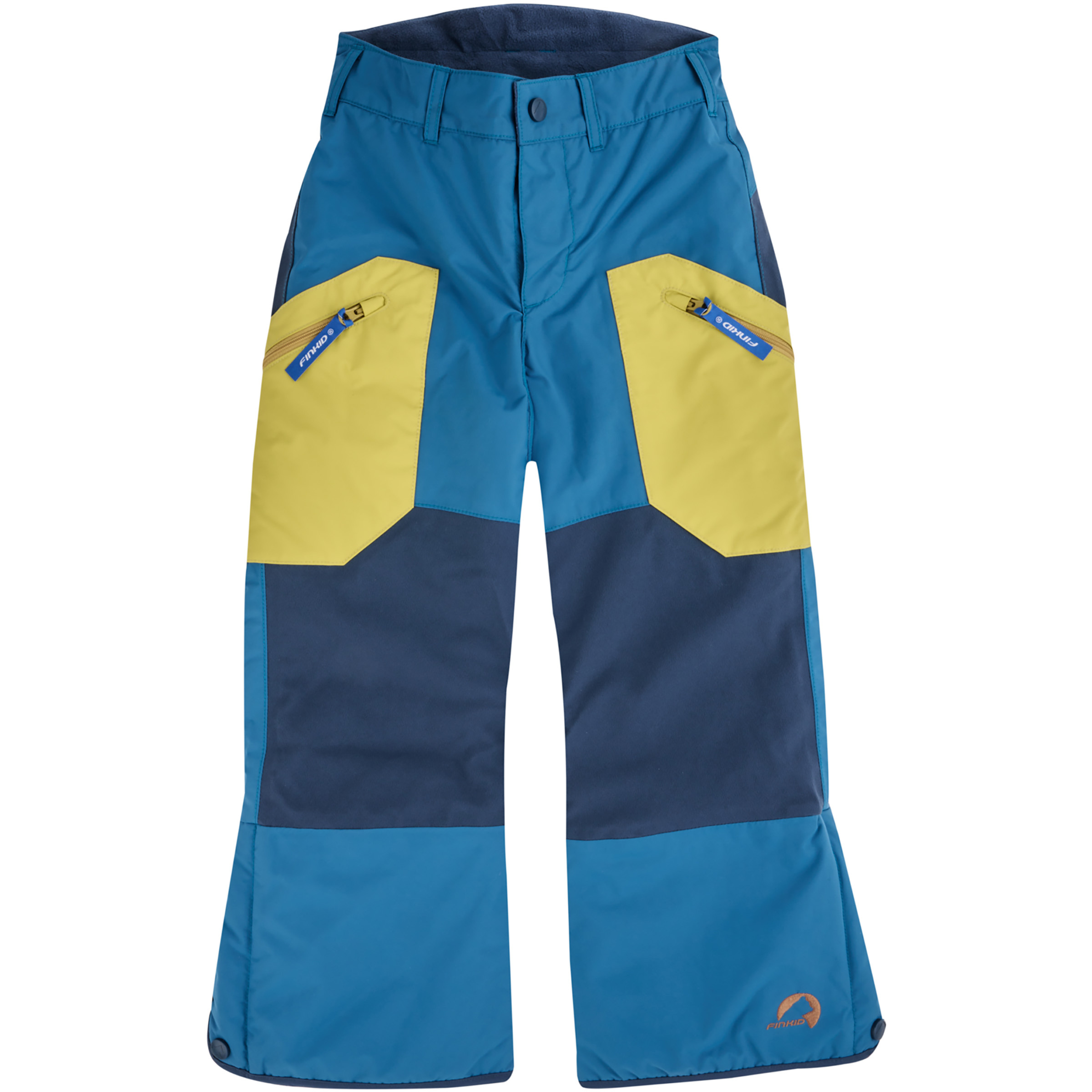 Finkid Tobi Snow Hose Kinder Isolationshose blau Größe 110 Skifahren | Rodeln | Schneeschuhwandern Winddicht Wasserabweisend