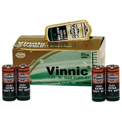Vinnic Batterie Micro SUM 5 (24 Stück VE) R1 (24 Stk., N), Batterien + Akkus