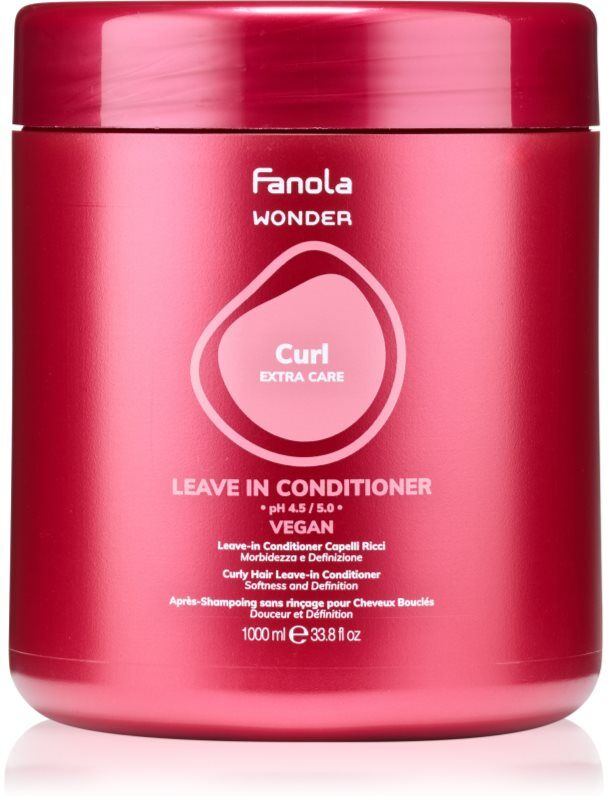 Fanola Wonder Leave-In Conditioner après-shampoing sans rinçage pour cheveux bouclés 1000 ml