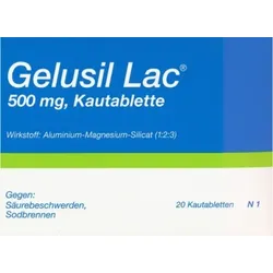 Gelusil-Lac 20 St Kautabletten