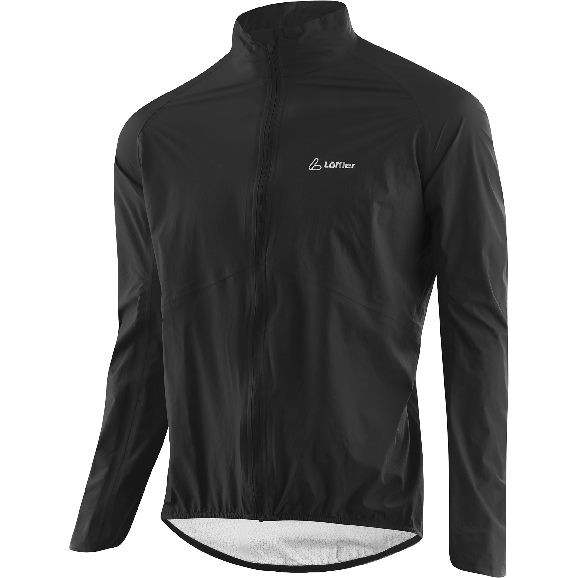 Löffler Wpm Pocket Herren Regenjacke schwarz Größe L Gravel | Commuting | Mountainbike Winddicht