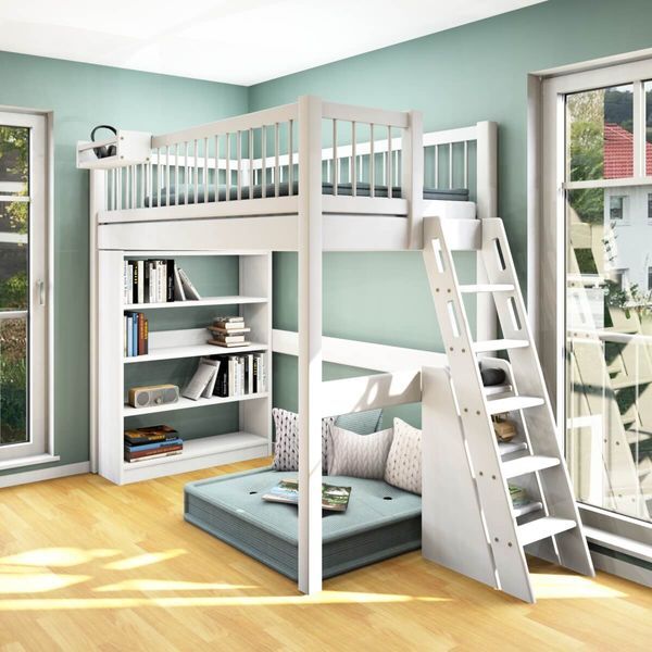 Hochbett Nele L2 – massive Kiefer