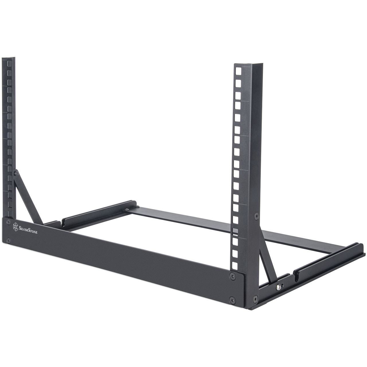 Silverstone SST-RK06U-OF 19 Zoll Desktop-Rack, offener Rahmen - 6U