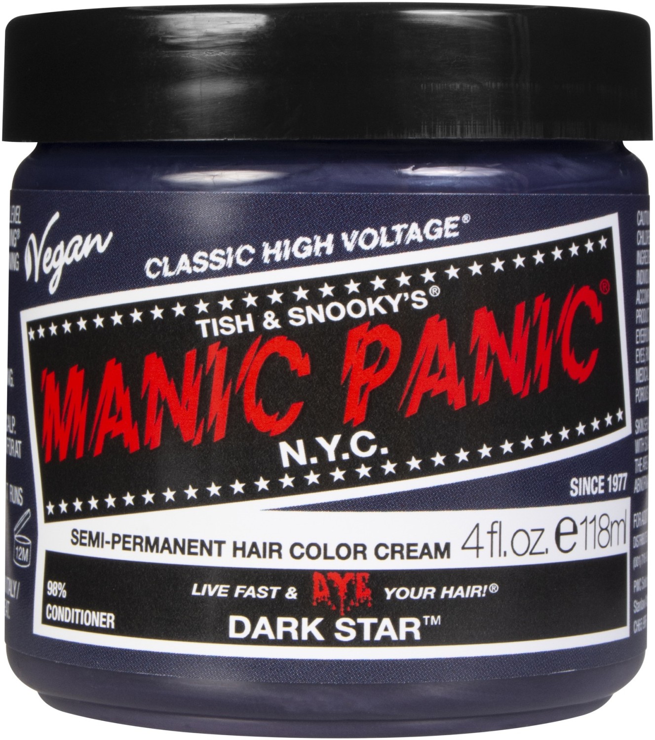 Manic Panic High Voltage Classic Dark Star 118 ml MP1107