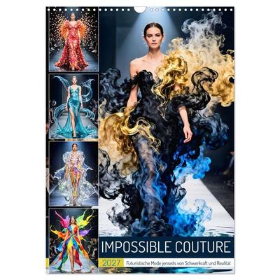 Impossible Couture - Futuristische Mode jenseits von Schwerkraft und Realität (Wandkalender 2027 DIN A3 hoch), CALVENDO Monatskalender